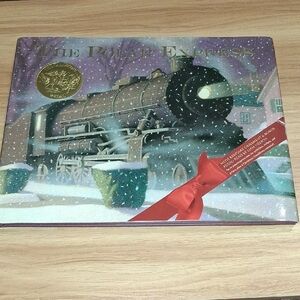 Polar Express Book With Ornament